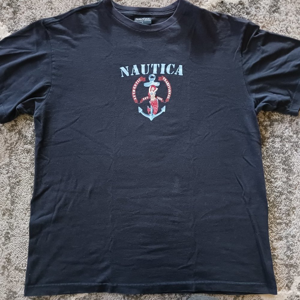 Nautica Vintage Mermaid Tshirt
